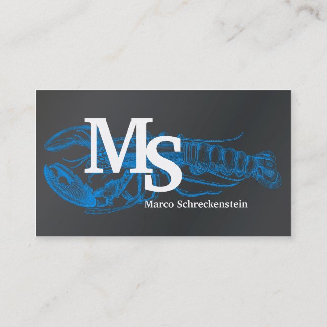 Für Köche und FoodstyLyssna Visitkort (Baksida)