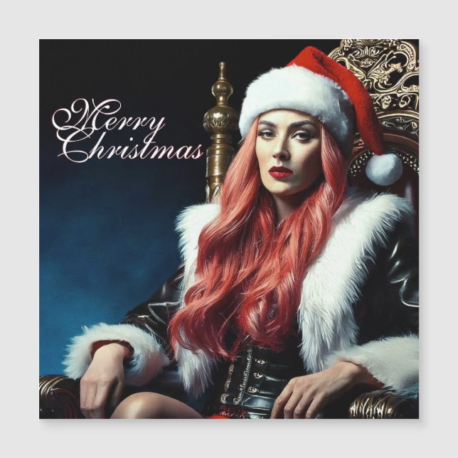 Fur & Leather Diva – God Jul (Framsida)