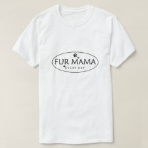 Fur Mom tröja, Hundmamma, Kattmamma, Djurflicka, H