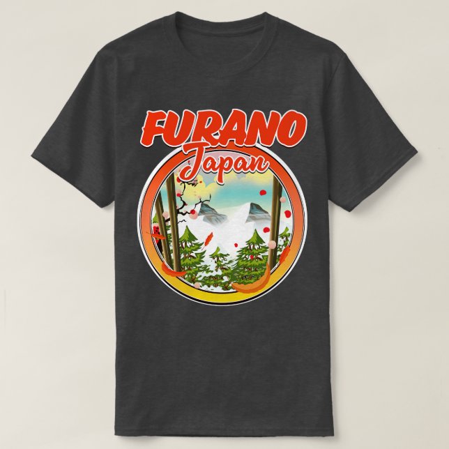 Furano Japan-resor T Shirt (Design framsida)