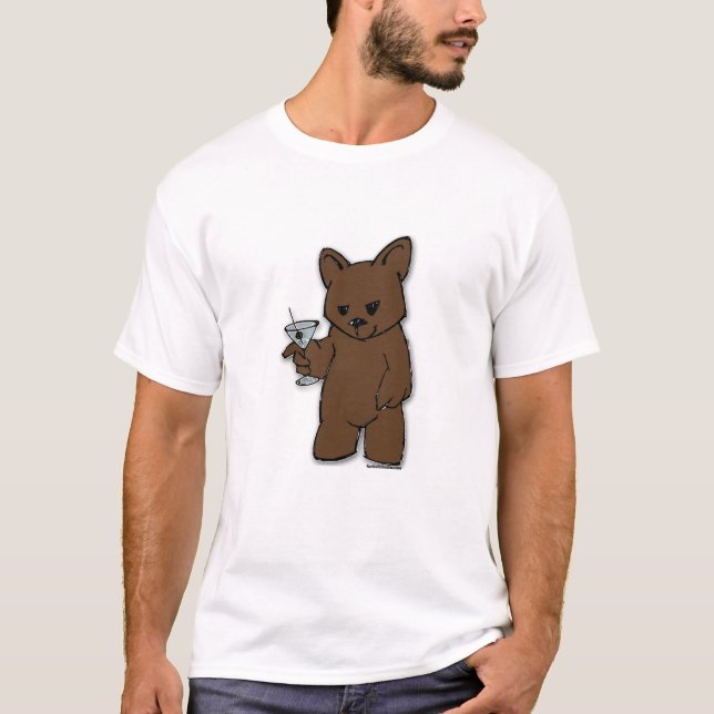 Furball Martini Tee Shirt (Framsida)