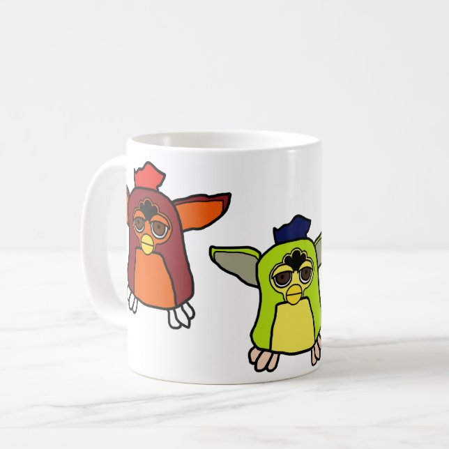 Furby Kiwi, Sherbet och Tupp Kaffemugg (Framsida vänster)