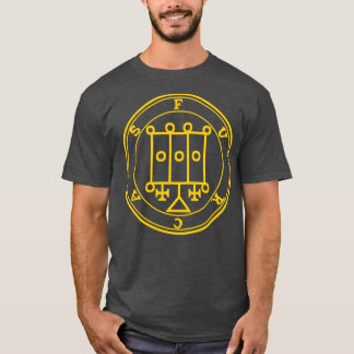 Furcas Sigil Teacher Astrologi och retorik Gult T Shirt