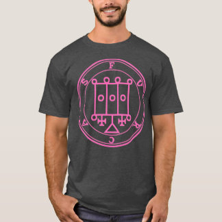 Furcas Sigil Teacher Astrologi och retorik Rosa T Shirt