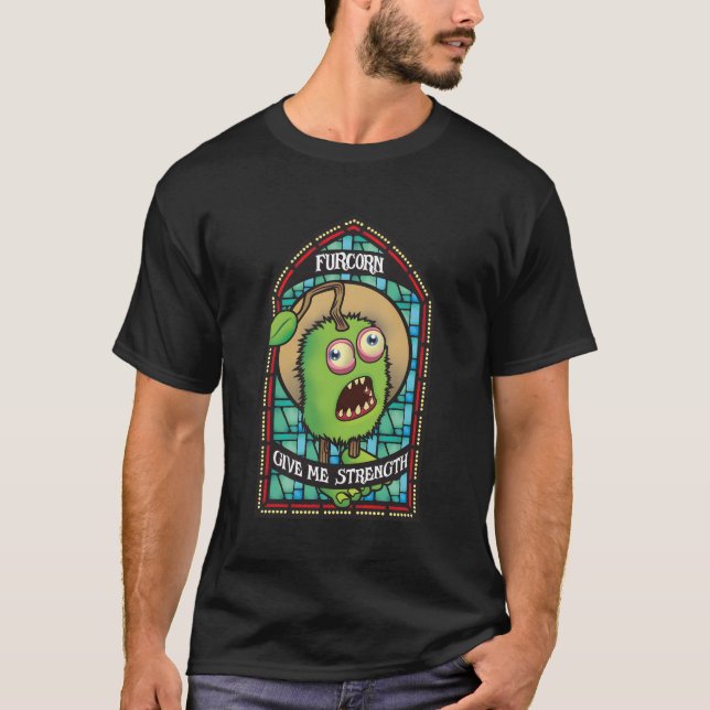 Furcorn Ge Me-styrka T Shirt (Framsida)