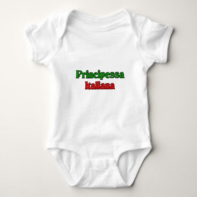 Furessa Italiana (italiensk prinsessa) T Shirt (Framsida)