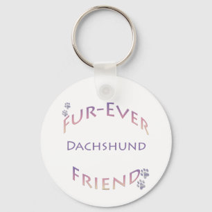 Furever Dachshund Nyckelring