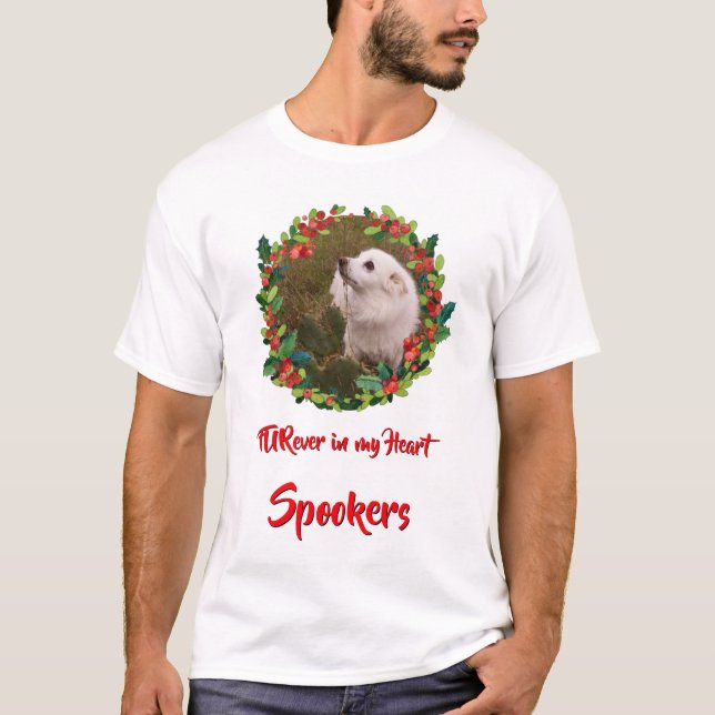 FURever i mitt hjärtliga julpet Memorial T Shirt (Framsida)