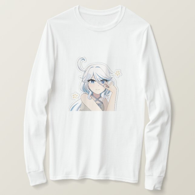 Furina Genshin Impact T-Shirt design (Design framsida)