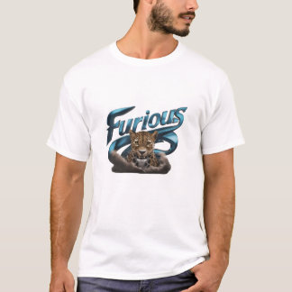 Furiös leopard: Fet och kraftfull design T Shirt