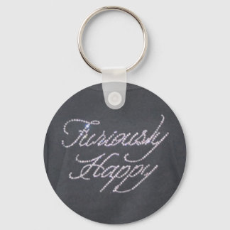 Furiöst Lycklig-nyckelkedjan Nyckelring