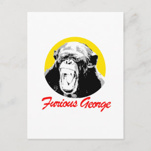 Furious George Vykort