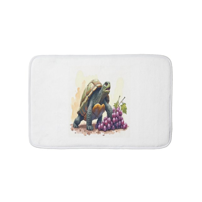 Furious Turtle Stomping Grapes. Badrumsmatta (Framsidan)