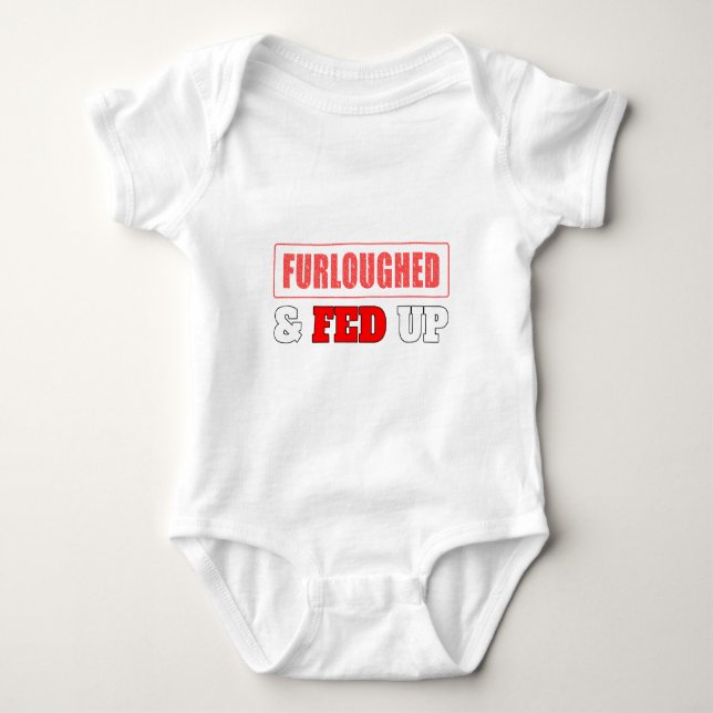 Furloughed & matat upp tee (Framsida)