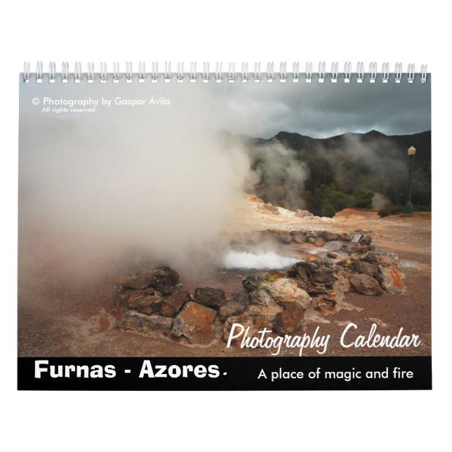 Furnas, Azorerna - Fotografikalender Kalender (Omslag)