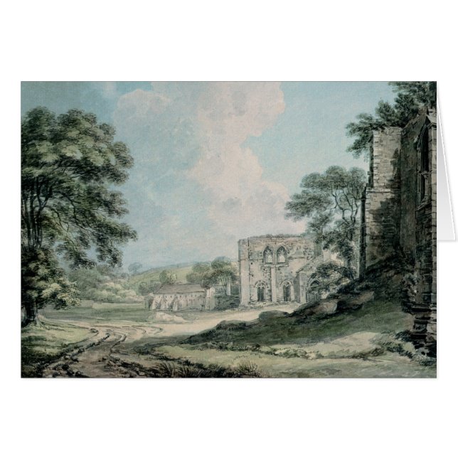 Furness Abbey, Lancashire Hälsningskort (Framsidan Horizontal)