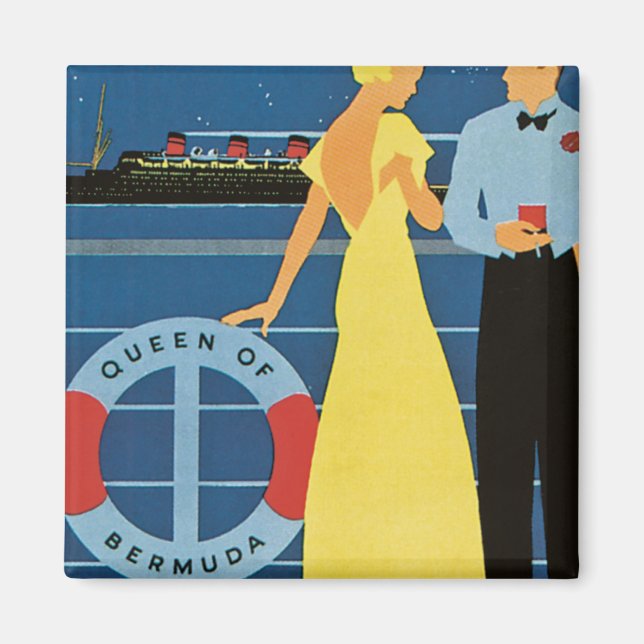 Furness ~ Queen of Bermuda Magnet (Framsidan)