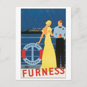 Furness Queen of Bermuda Vykort