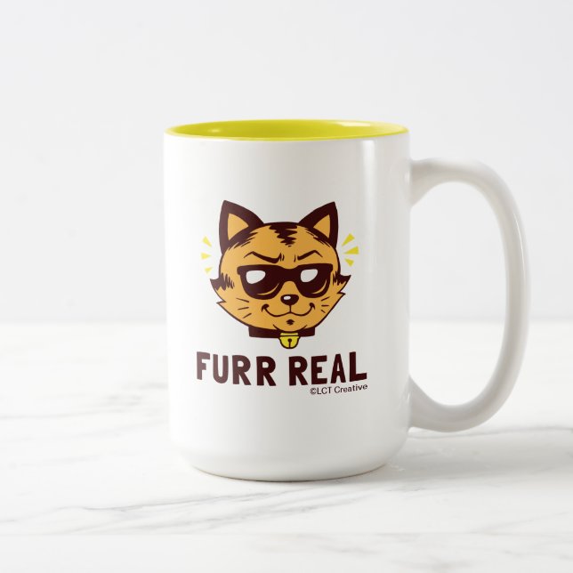 Furr Real Två-Tonad Mugg (Höger)
