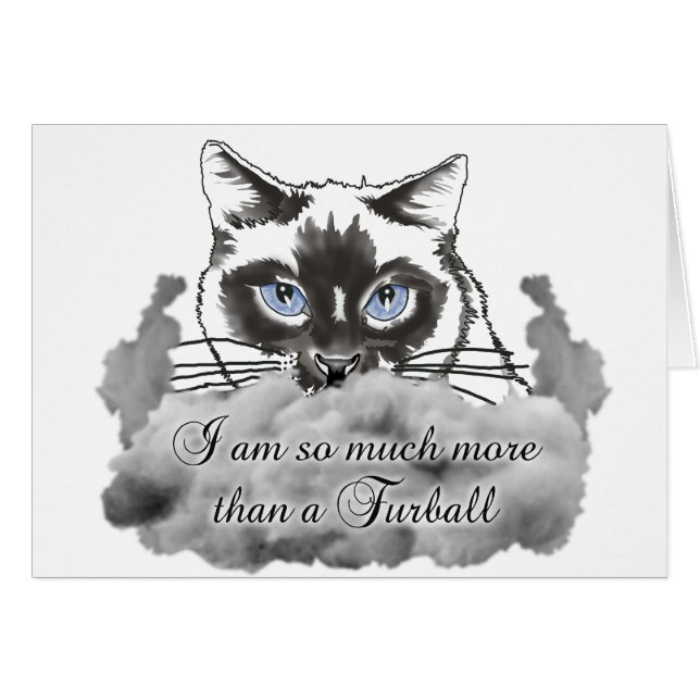 Furrball Romantik Hälsningskort (Framsidan Horizontal)