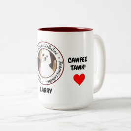 Furrever Cawfee Tawk personlig kaffe mugg