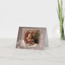 Furry & Bright Julfirande Helgkort