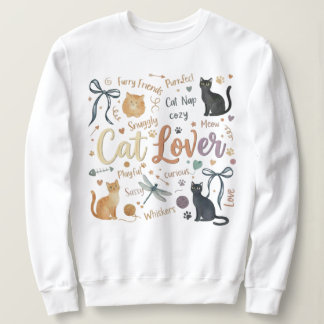 Furry Friends Snuggly Purrfect Cozy Cat Lover Gift T Shirt