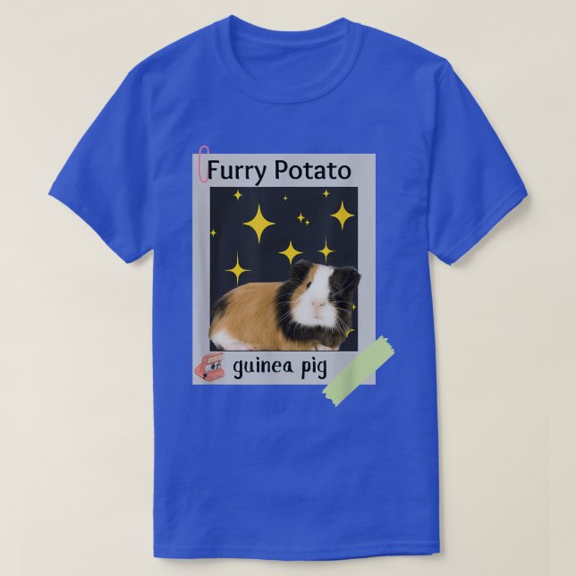 Furry Potato Funny Guinea-pig Wrong Animal Name Jo T Shirt (Design framsida)