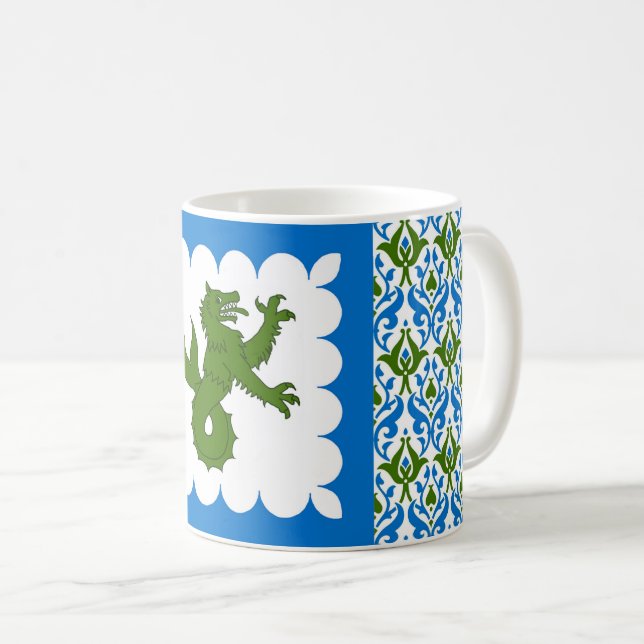 Furstendömet Mists populace badge Coffee Mu Kaffemugg (Framsida höger)