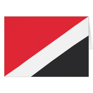 Furstendömet Sealand Flagga Hälsningskort