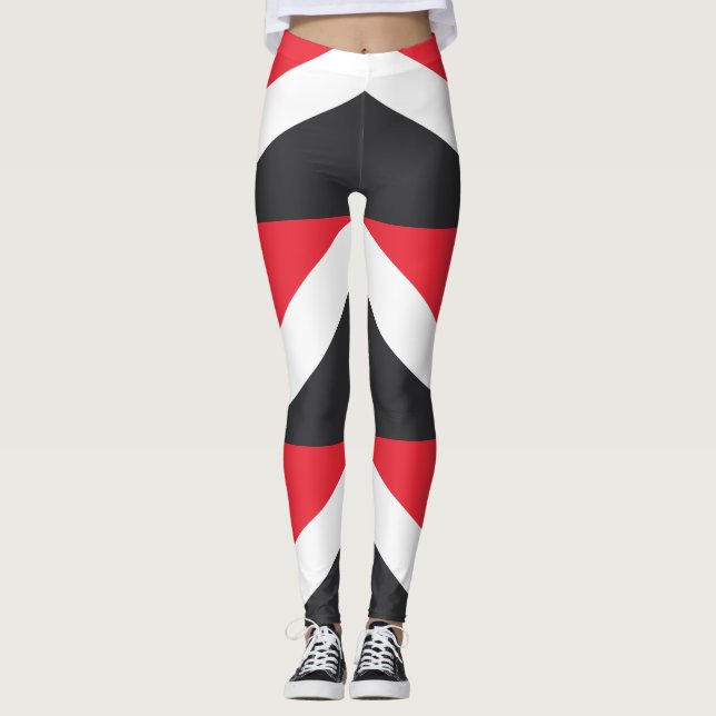 Furstendömet Sealand Flagga Leggings (Framsida)