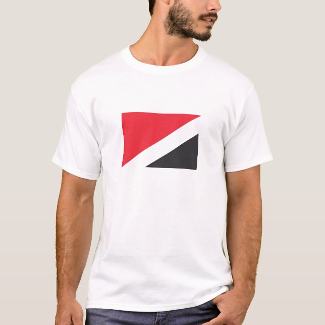 Furstendömet Sealand Flagga T Shirt (Framsida)