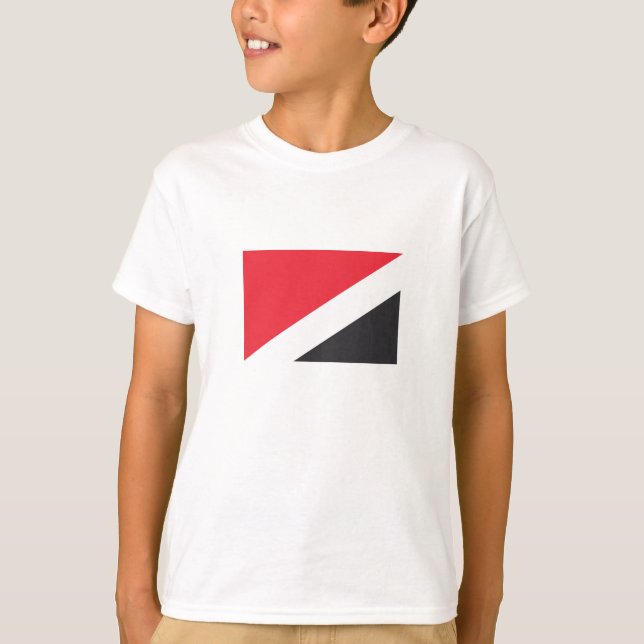 Furstendömet Sealand Flagga T Shirt (Framsida)