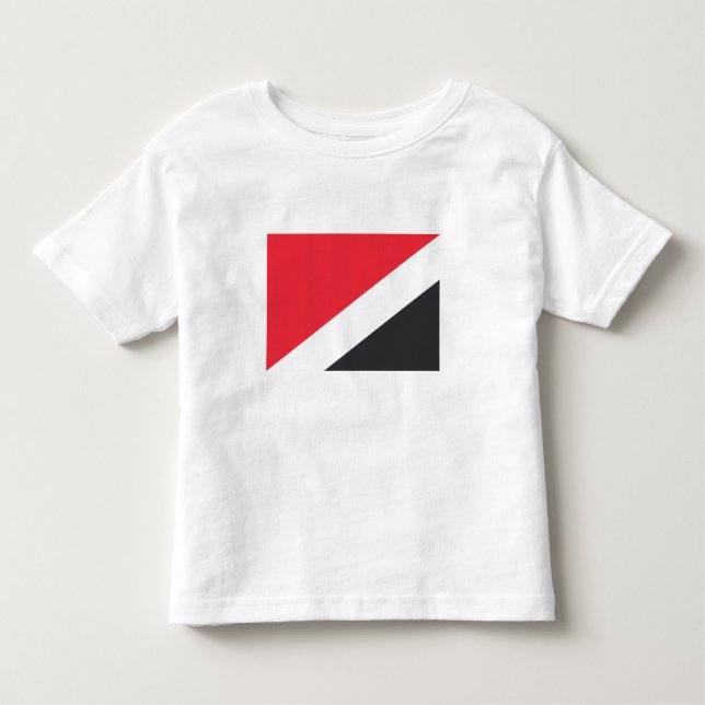 Furstendömet Sealand Flagga T Shirt (Framsida)