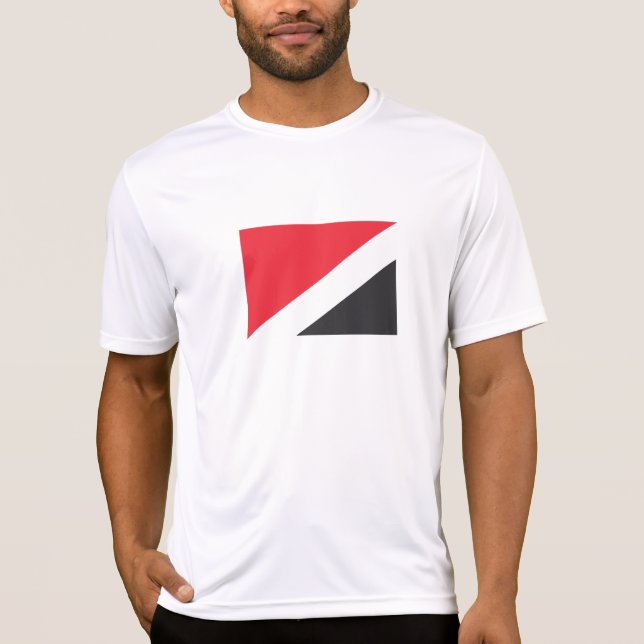 Furstendömet Sealand Flagga T Shirt (Framsida)
