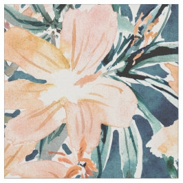 FURTIV Hibiscus Tropiska Blommigt Tyg