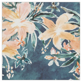 FURTIV Hibiscus Tropiska Blommigt Tyg
