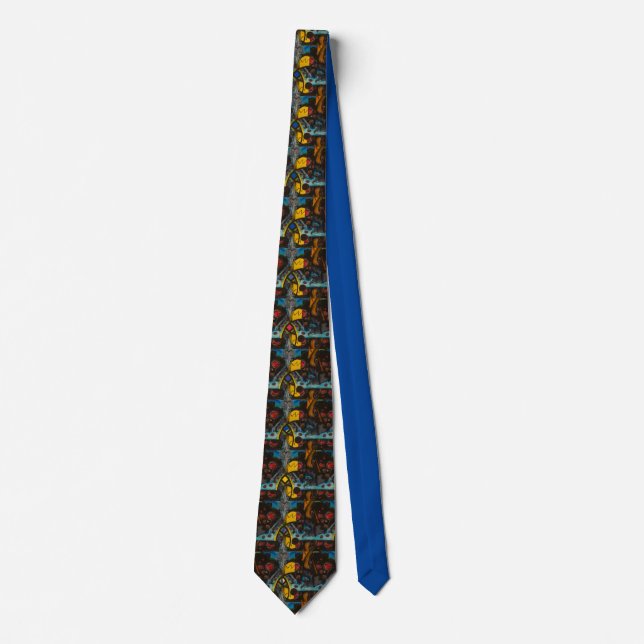 Fury and Homer Brown Neck Tie Slips (Framsida)