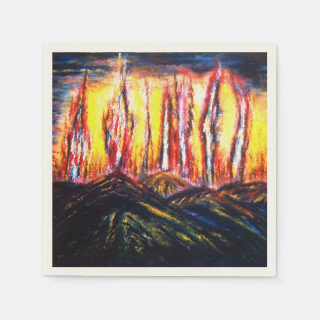 Fury Fires Pappersservett (Framsidan)