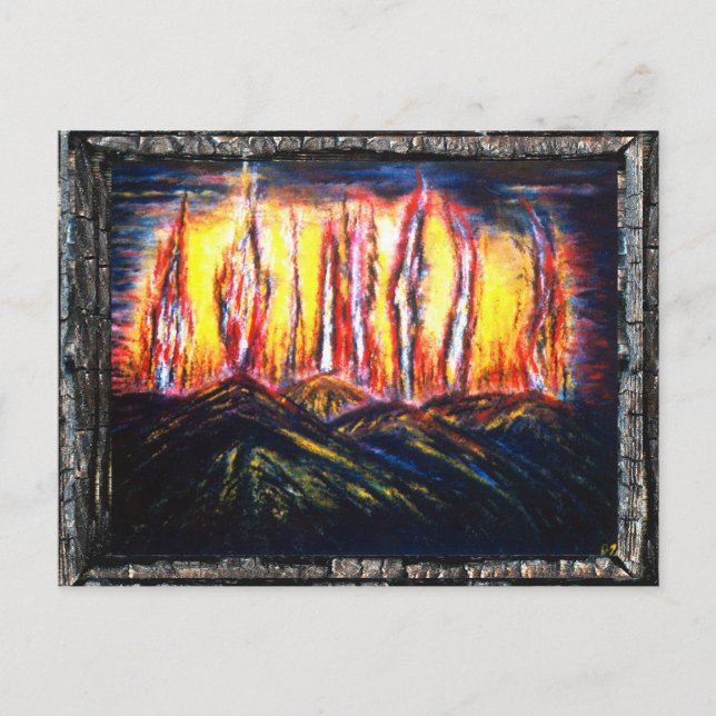 Fury Fires Vykort (Framsida)