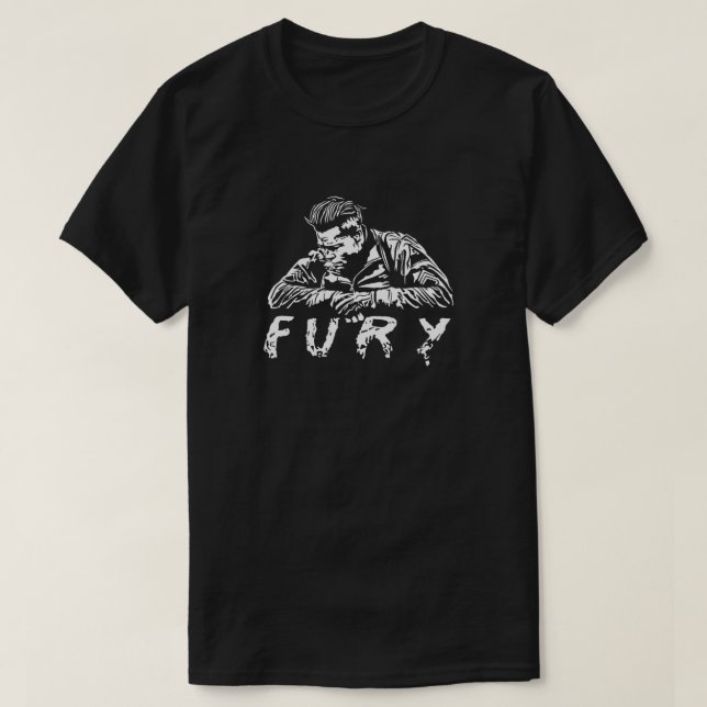 Fury krig film white Essential T-Shirt (Design framsida)