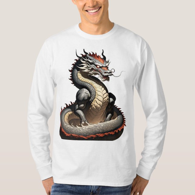 Fury of the Dragon - Otomo-Inspired Tee (Framsida)