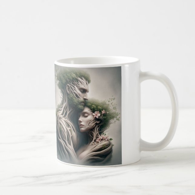 fusão homem e natureza kaffemugg (Höger)