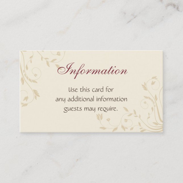 Fuschia Narcisser och Vete Tilläggskort (Framsida)