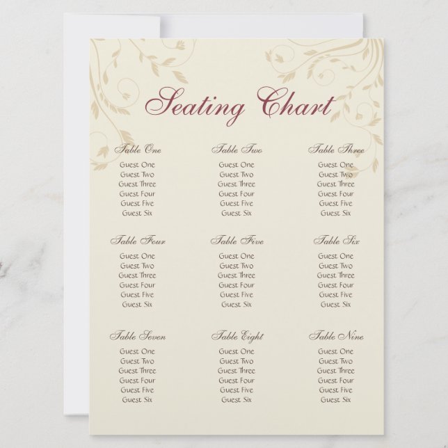 Fuschia Narcisser och Vetestol Bokning Inbjudningar (Baksida)