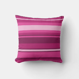 Fuschia rand kudde