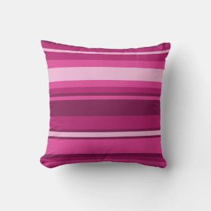 Fuschia rand kudde