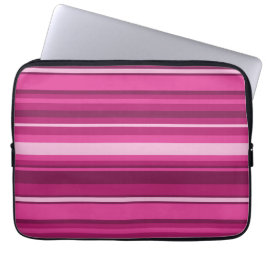 Fuschia rand laptop fodral
