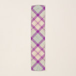 Fuschia Scottish Tartan Plaid Mönster Sjal<br><div class="desc">Ljusfuschia plaida scarf.</div>