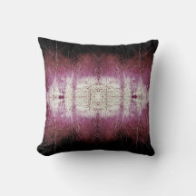Fuschia White Black Symmetrical Art Abstrakt